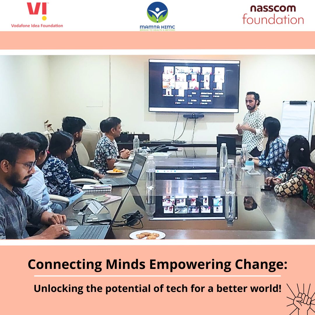 Connectforgood_'s tweet photo. In collaboration with @MamtaHIMC , @nasscomfdn  organized a session on #DigitalLiteracy and #WomenEmpowerment. 70+ participants from 7 states joined virtually to explore innovative tools like DigiSakshar, My Ambar, and Girl Rising game. https://t.co/ulbwJRaPKB