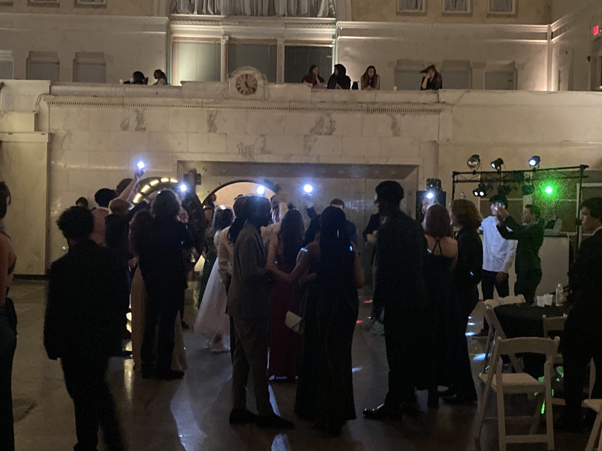 Prom 2023 in the books. The kids were great, and the venue looked amazing!