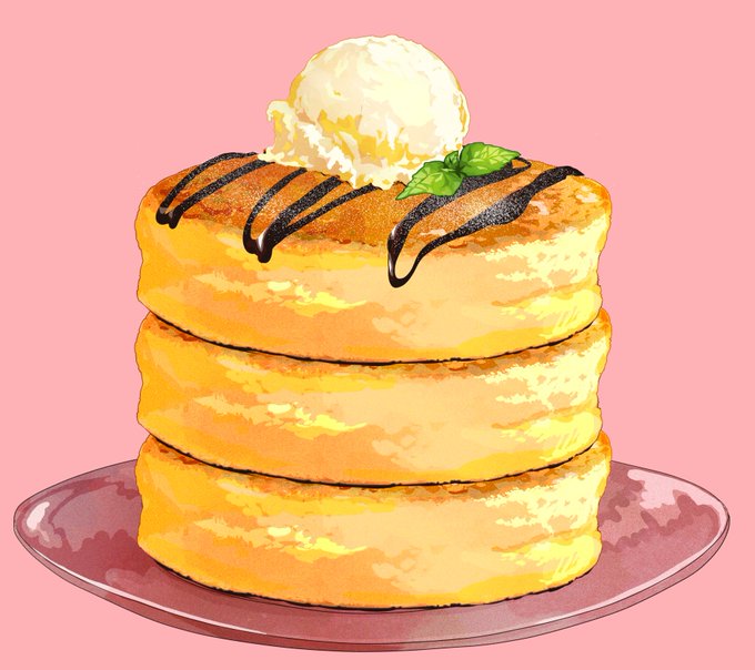 「dessert pancake」 illustration images(Latest)