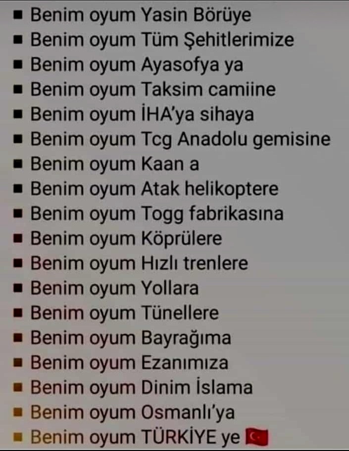 OYUN BELLİ.
OYUM  BELLİ..
@mete0853
@SatirMuhittin
@5kapseli3
@Muhsinoglu_5
@birben_kadir
@zekkar52
@lvanazas
@H_emice_
@TR__Pasa