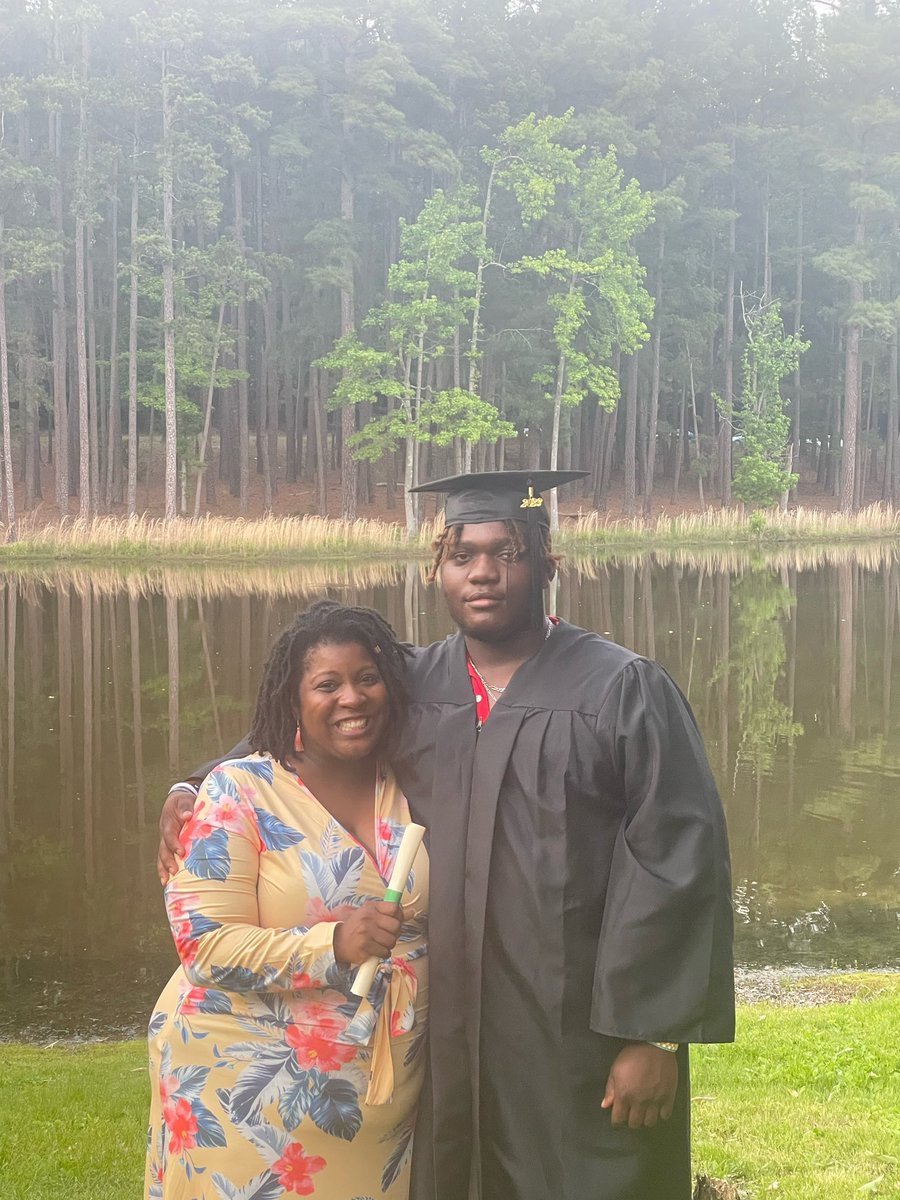 Yesterday we smacked one of <a href="/ucancallmecj04/">Chris Jones</a> senior events off our list. Yesterday he marched to receive his Associate’s of Arts degree and I was so happy. I told him it was my degree. 🤣🎉🎊🍾