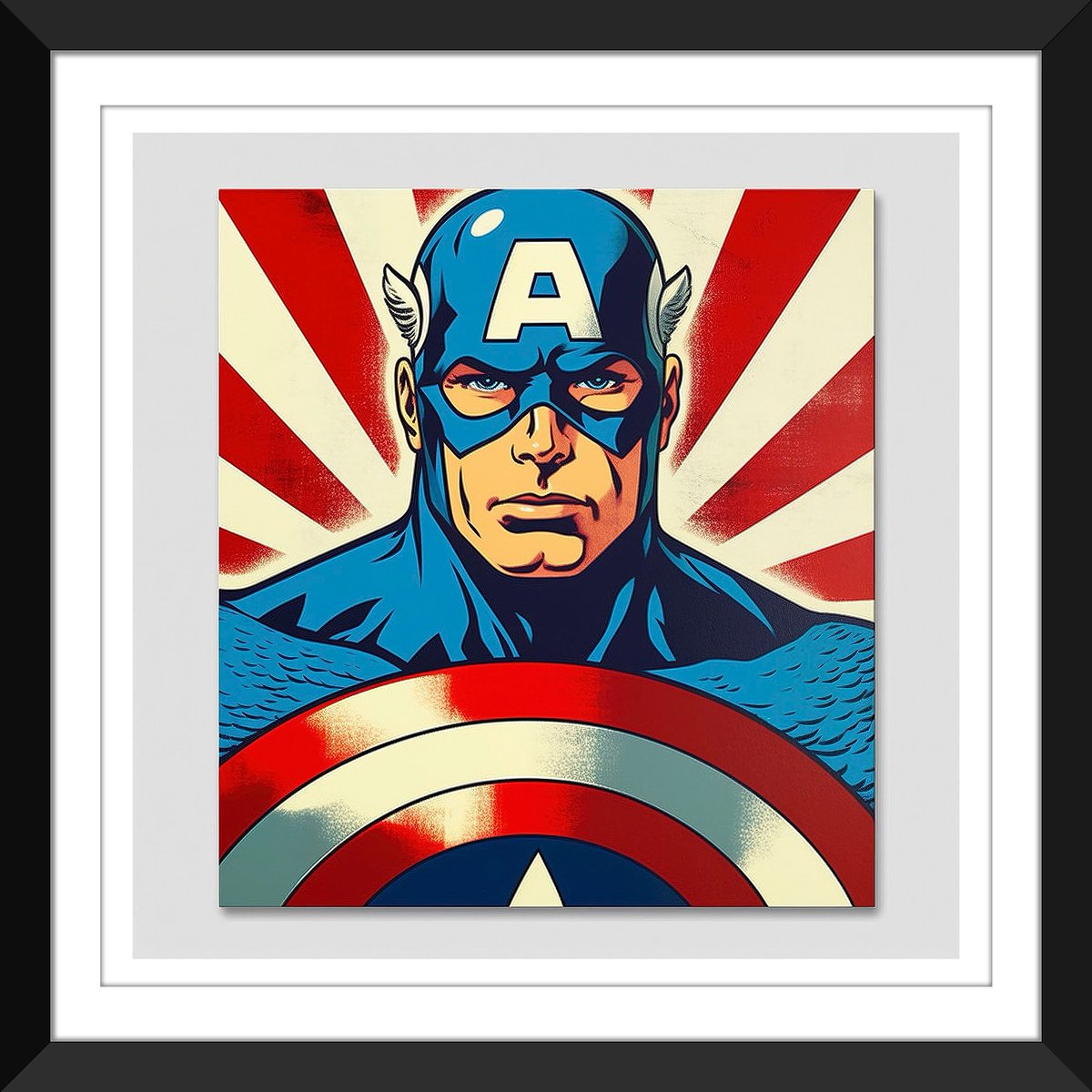 WallArtfromHart's tweet image. Captain America Stylized Pop Art Print. 

Available in multiple sizes. 

etsy.com/listing/146533…

#Print #WallArt #PrintedDesign #CaptainAmerica #CaptainAmericaArt