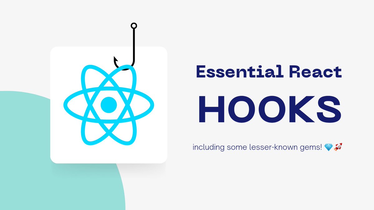NBandyopadhyay's tweet image. Upgrade your React game with this thread! 🔥 From well-known favorites to hidden gems, we&apos;ve got you covered with some of the most useful 𝗥𝗲𝗮𝗰𝘁 𝗛𝗼𝗼𝗸𝘀 out there. 🤓 #ReactHooks #WebDevelopment