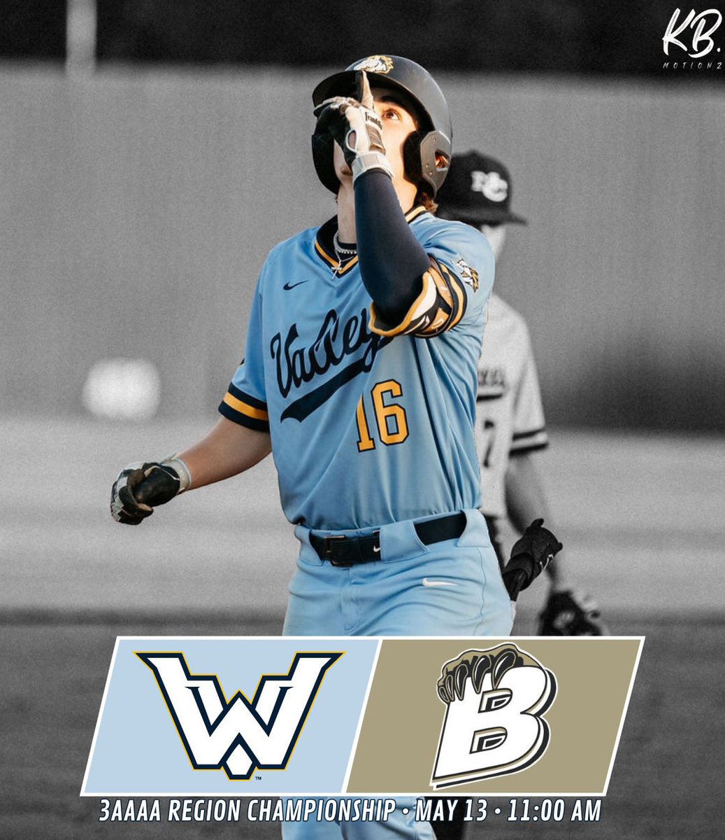 walkervalleybsb's tweet photo. Northside vs Southside for the Region title. #LetsRide https://t.co/2zoHO6ArWj