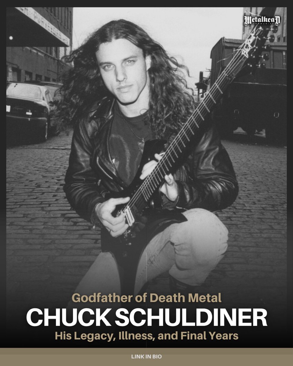 Take a moment to celebrate his extraordinary legacy and continue reading his inspiring story;

"Godfather of Death Metal Chuck Schuldiner - His Legacy, Illness, and Final Years";

metalheadcommunity.com/godfather-of-d…