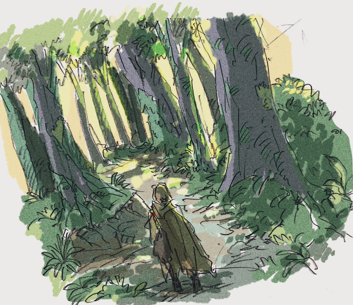 森のなか、目的はないが迷ってはいない

#1日1絵 https://t.co/bdP3FXnlco