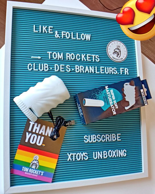 Bient&ocirc;t sur https://t.co/5t5etlFhAm et sur notre cha&icirc;ne Pornhub le test du #masturbator id&eacute;al pour les<a href="/tag/gooners"class="tags"><span>#gooners</span></a><a href="/tag/masturbator"class="tags"><span>#masturbator</span></a><a href="/tag/tomrockets"class="tags"><span>#tomrockets</span></a>