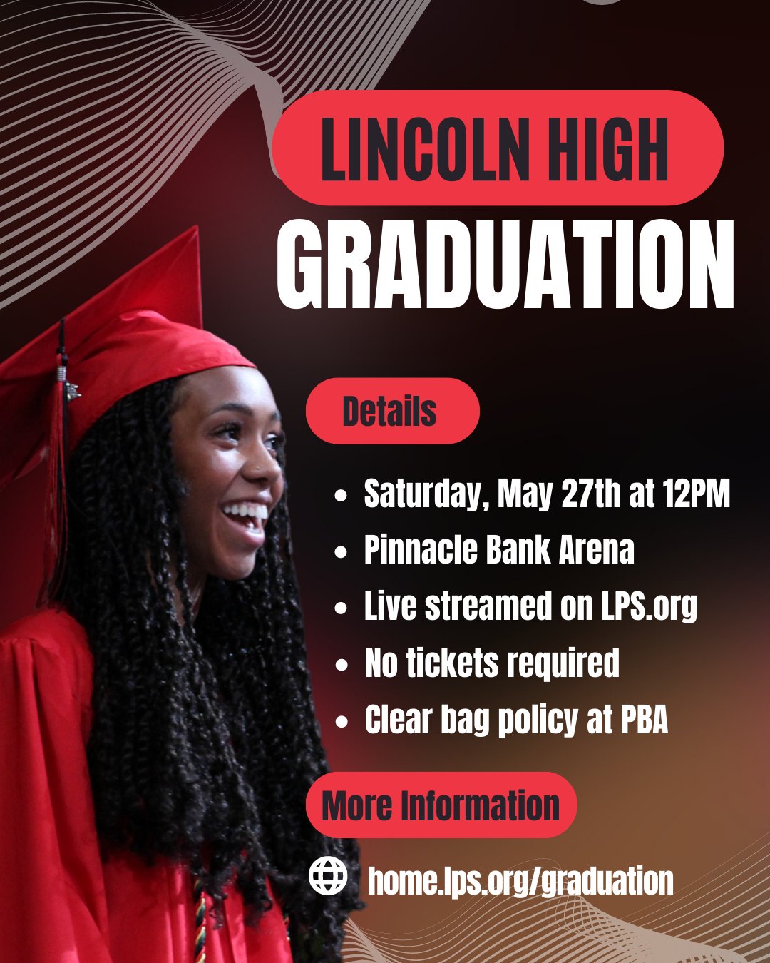 Lincoln High School on Twitter "Lincoln High Graduation is two weeks