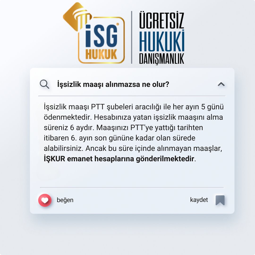 İşsizlik maaşı, geçici bir olabilir destekken, aynı zamanda iş arama yolculuğunda insanların motivasyonunu korumalarına da yardımcı olur.Bu destek olmadan, insanlar iş arama sürecinde daha fazla zorlanır ve negatifliğe kapılır.

#İşsizlikMaasımıUnutma #maaş #SGK 

<a href="/cuneyd6parmak/">Cüneyd Altıparmak</a>