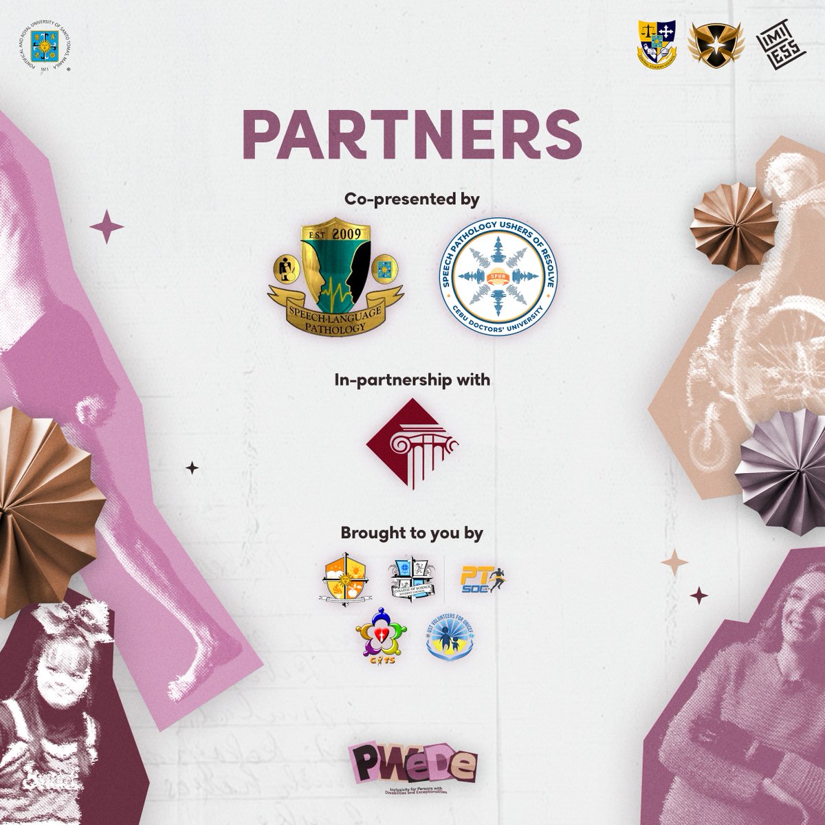ust_csc's tweet photo. We extend our warmest gratitude to our partners who have strengthened this journey of eradicating discrimination and creating an inclusive space for people with disabilities and exceptionalities.

Board by: Chloe Sanota

#BeyondBarriers!
#PWeDengPwede
#ExperienceExcellenceWithCSC https://t.co/ynYQwiyG85