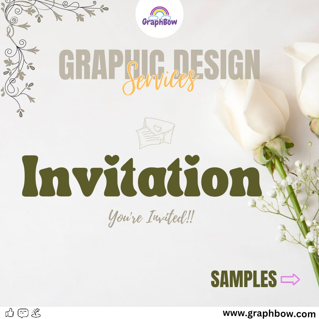 graphbow's tweet photo. Here are some Invitation card design samples created by our team. Do let us know if you want our further services or DM us for query
Follow -@graphbow
 #invitationcardsample 
#invitationcarddesign #samples #GraphicDesigner #graphics #canva https://t.co/PQZXccTHFG