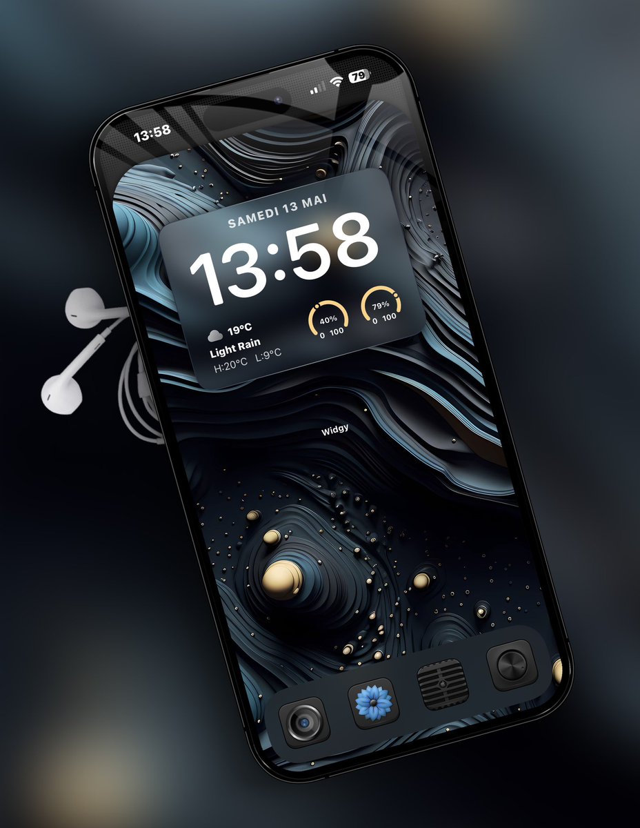 TeboulDavid1's tweet photo. Afternoon with different wall on #iOS1641a , #Widgy by me ๐ด๐ด๐ด
.
.
๐ #screenshotSL app @SeanKly
๐ Icons #carbonicons
๐ด Inspired by @noir_arts
.
.
#ios16homescreen
#nojailbreak
#iOS1641a
#ios16icons
#shortcuts
#Wallpaper in my Telegram
#iPhone14ProMax https://t.co/Kdj8SNCr3i