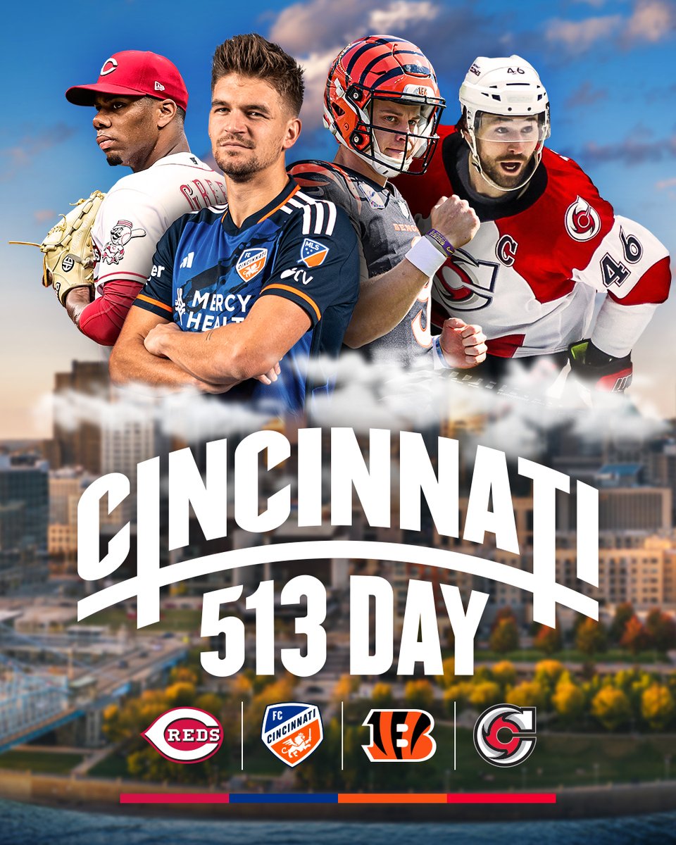 All love for our city. 🫶

#513Day | #AllForCincy