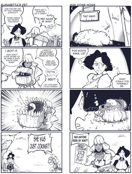 Galknights comic about losing a treasured friend