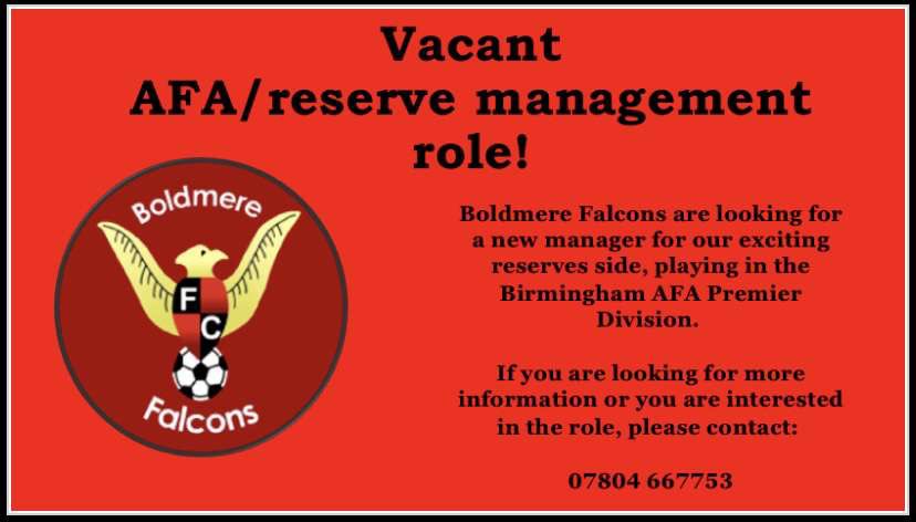 Boldmere Sports & Social Falcons 🏆 (@falconsboldmere) on Twitter photo 