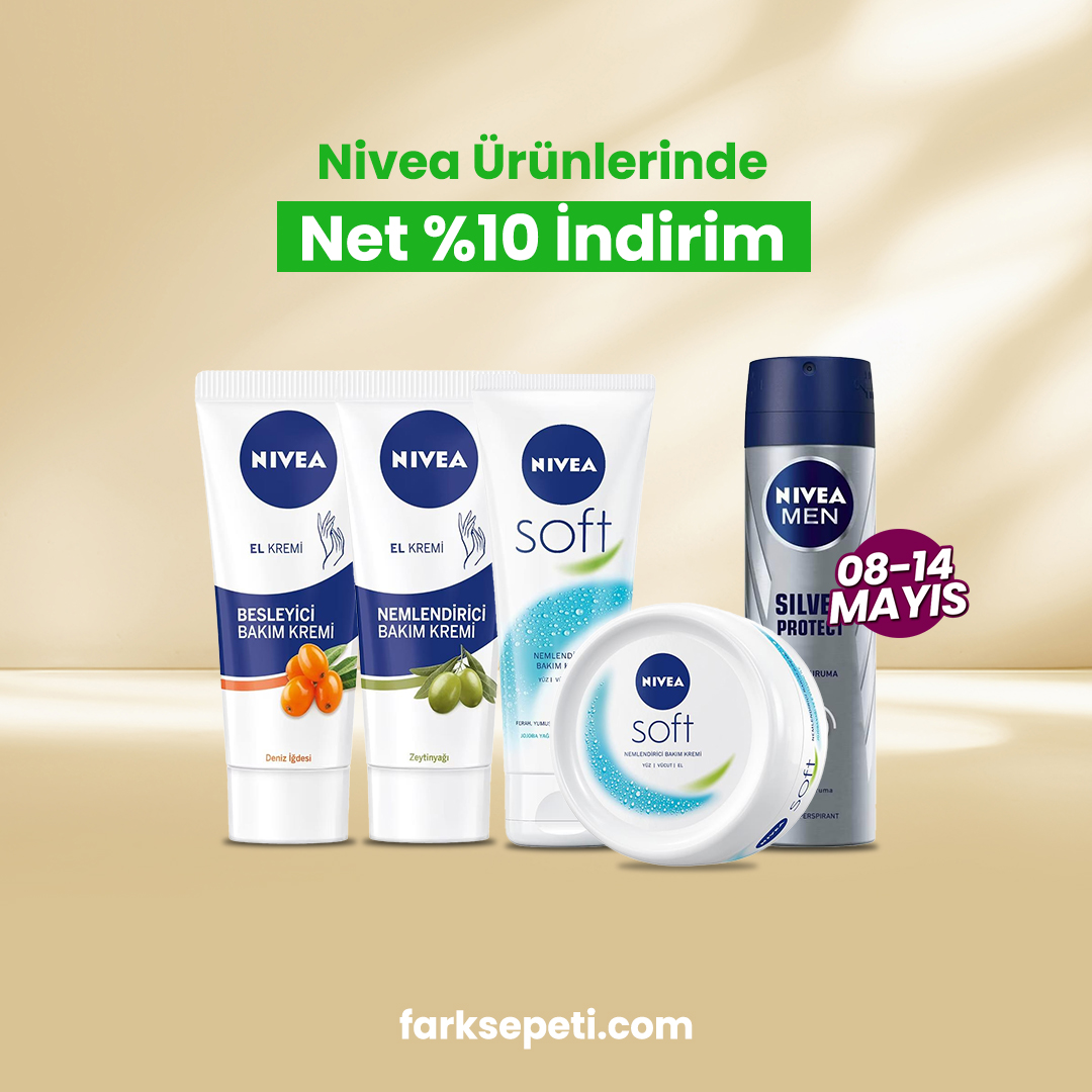 farksepeti's tweet image. 🌺Nivea ürünlerinde %10 indirim
📲Hemen sipariş vermek için farkspeti.com a tıklayabilirsiniz
#krem #niveakrem #ciltbakım #indirim #kampanya