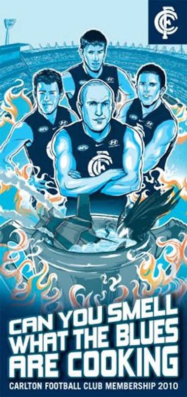 I walk outside and there is an acrid scent in the air… did I leave the stove on? No. It’s just Carlton fans microwaving their memberships. Breathe it in. #AFLBluesDogs