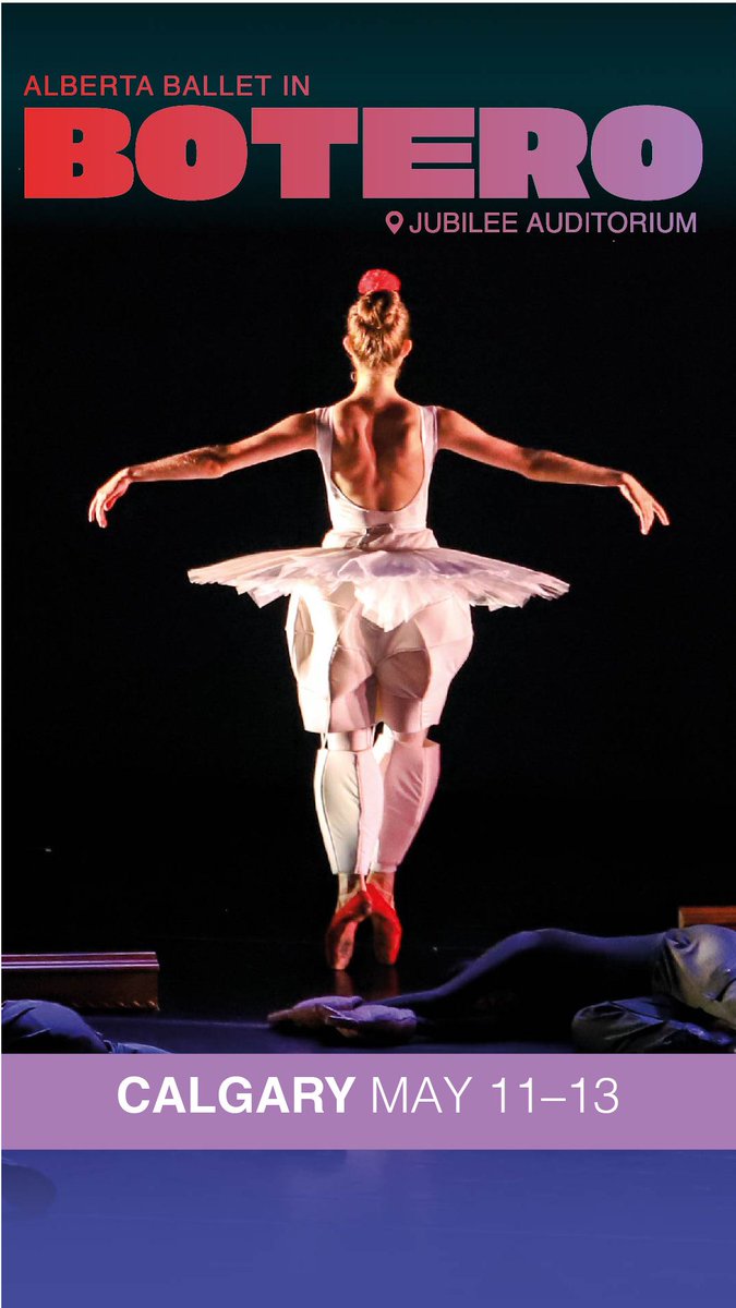 Looking for fun things to do? Botero - Alberta Ballet, I saw it last night and it was fantastic! jubileeauditorium.com/calgary/albert…
#albertalandlord #fun #yyc #albertaballet #botero