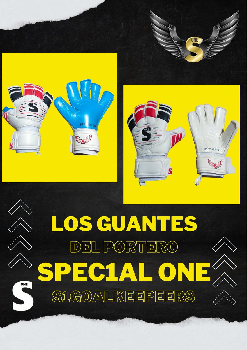 Los #guantesdeportero de #porteros #spec1alone 🧤🥅
Sencillez unida entre clásico y moderno. Un trabajo final que nos encanta😍
Corte híbrido para mayor eficacia en el agarre del balón unido a un látex de 4mm de espesor.🔝
Aunque...el agarre depende más de la técnica amigos!🤭😁