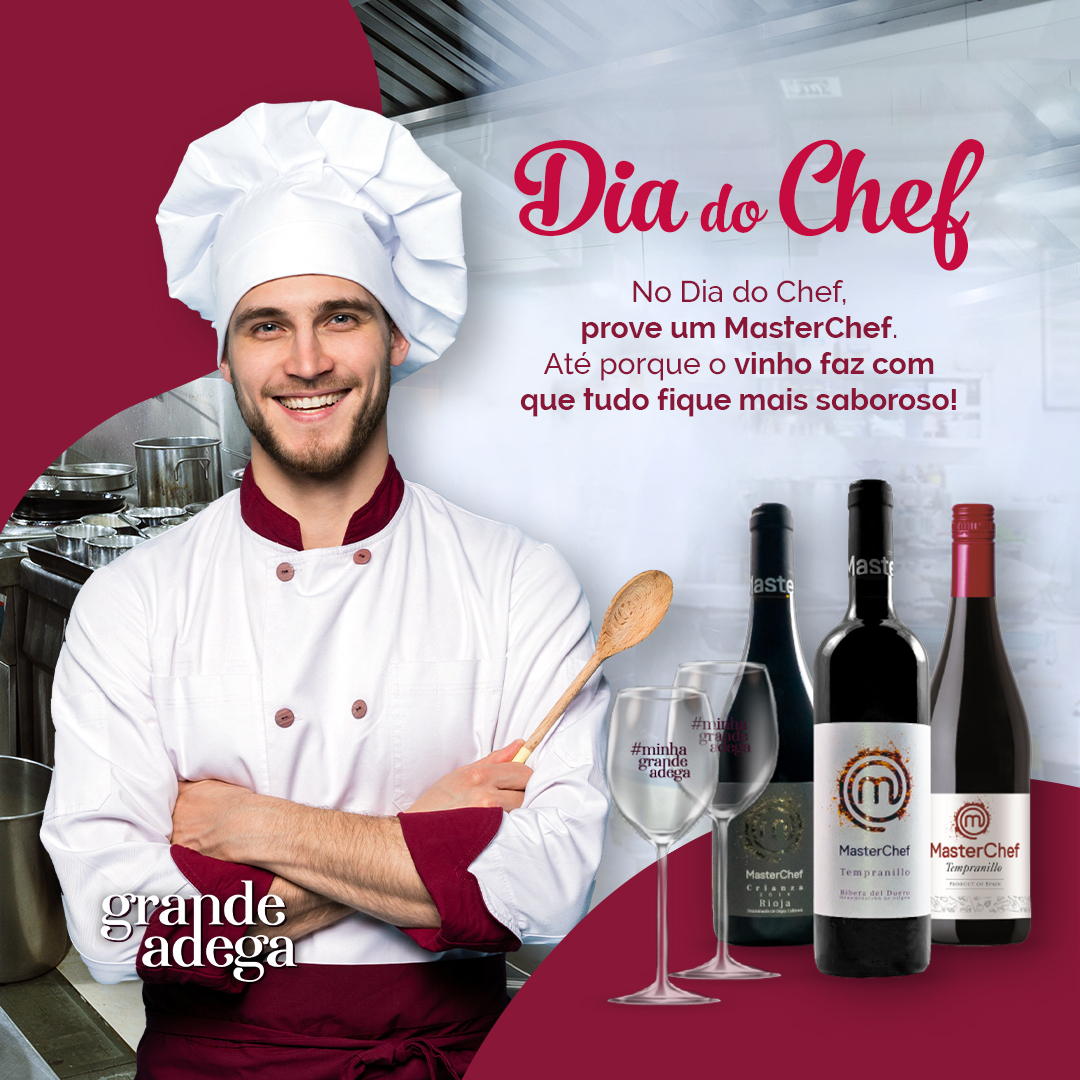 grandeadega's tweet photo. Se o chef é o maestro da cozinha, e o vinho é a sinfonia que completa a refeição! Comemore o Dia do Chef com um vinho MasterChef! ❤‍👩‍🍳

#grandeadega #grandesvinhos #vinhos #masterchef #vinho #chef https://t.co/W2iBVzDVUU
