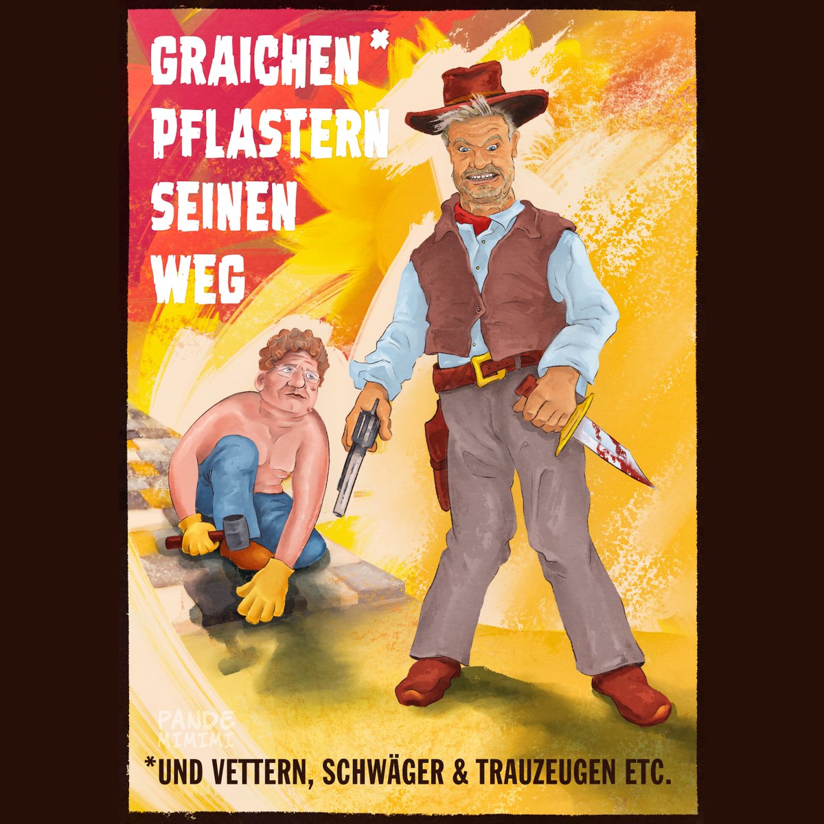 DPandemimimi's tweet photo. #Graichen pflastern seinen Weg

#roberthabeck #habeckclan #habeck #graichensteuer #graichengate #graichenclan #diegruenen #wirtschaft #klimaschutz #klimaschutzgesetz #ölheizung #gasheizung #Muttertag #Fairheizen #Vetternwirtschaft #Habeckfilz #habeckmussweg #Trauzeugenaffäre https://t.co/udKVrwyYvj
