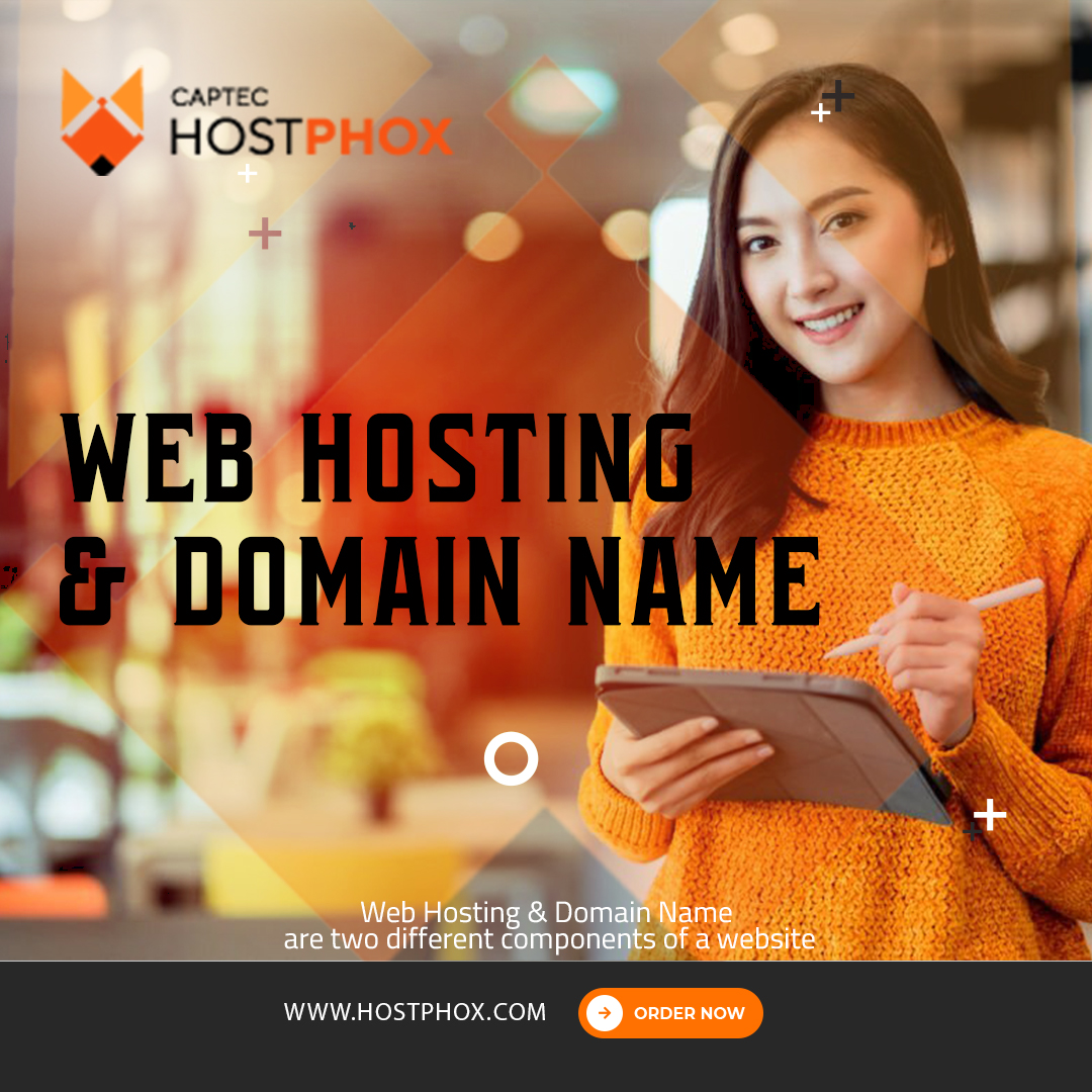 host_phox's tweet image. 👉#Web_Hosting and #Domain_Name are two different components of a website
In simple terms, a domain name is like the address of your house, while web hosting is the actual house where your website resides. You need both a domain name and web hosting to have a functioning website