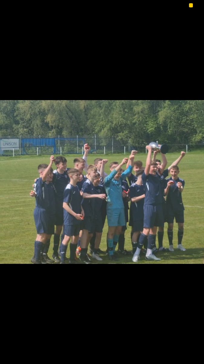 Claremont2007s's tweet photo. Boys have done it Divisonal Cup winners 🏆 great performance very close game Claremont took there chances on the day all the best to Cumbernauld colts rest of the season 👍🏻 https://t.co/qZz1N4yLz5