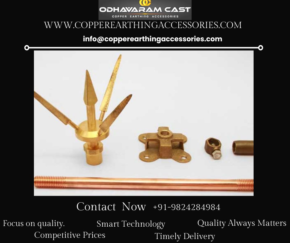 Earthing Accessories
#call: +91-9825606168 | 9824284984 Info@copperearthingaccessories.com copperearthingaccessories.com/inquiry/ #Fasteners #exports #material #brass #copper #Manufactuer #exportersindia #brasssexporter #brassinstertsexporter