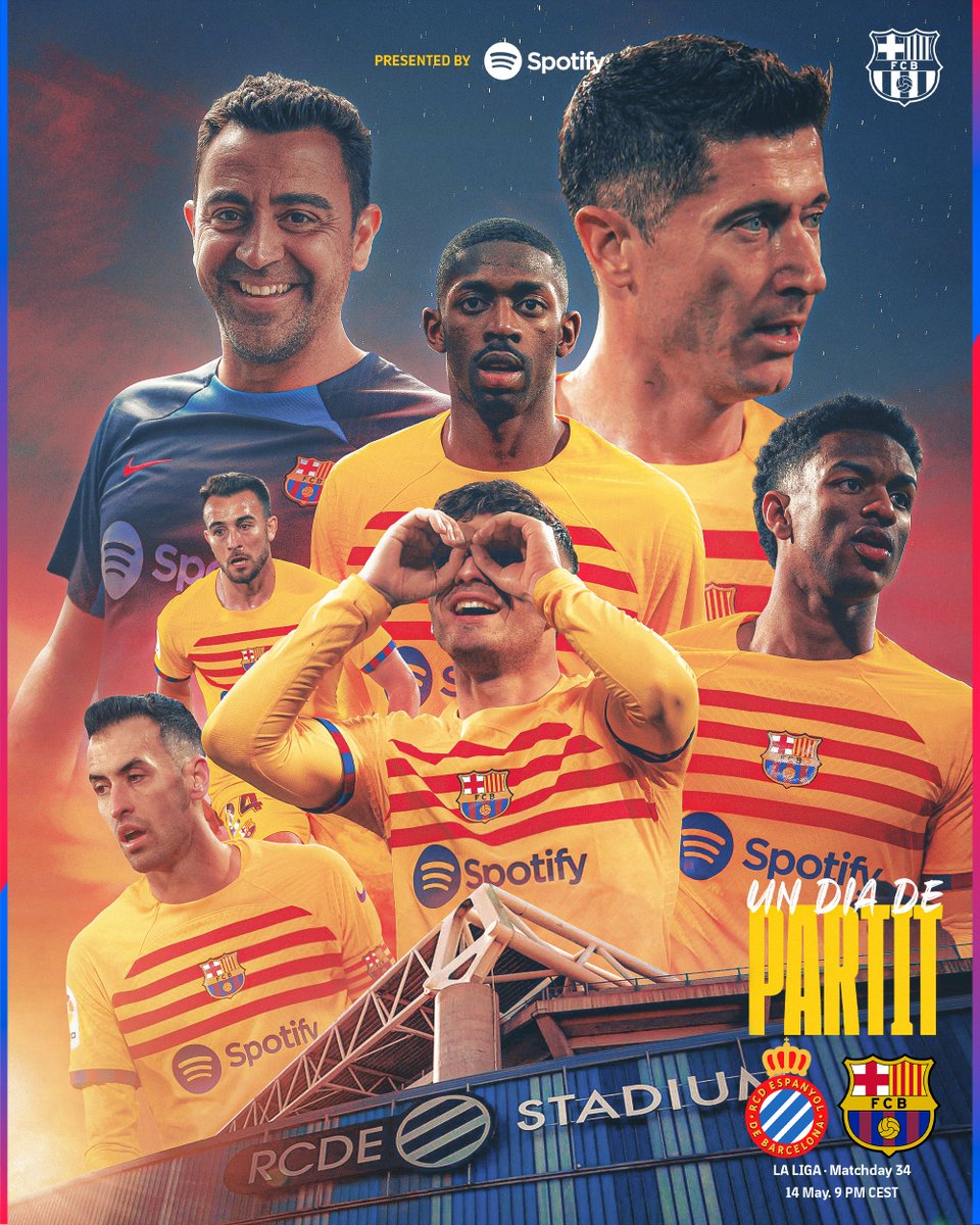 🏆 𝐌𝐚𝐭𝐜𝐡 𝐛𝐚𝐥𝐥 🏆
#EspanyolBarça