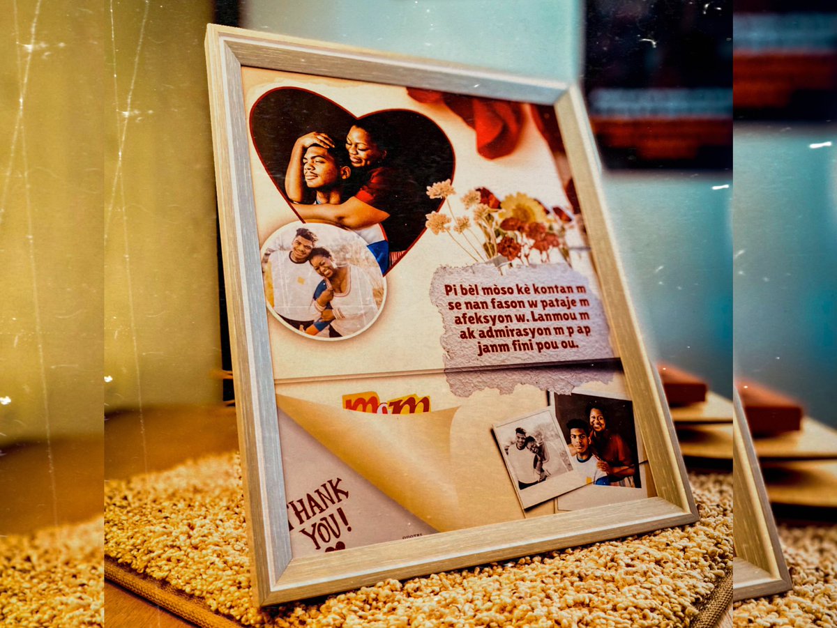 FlorentzCh's tweet image. Ekri m pou ka kado manman w lan ane sa. 🌹

#personalizedframe