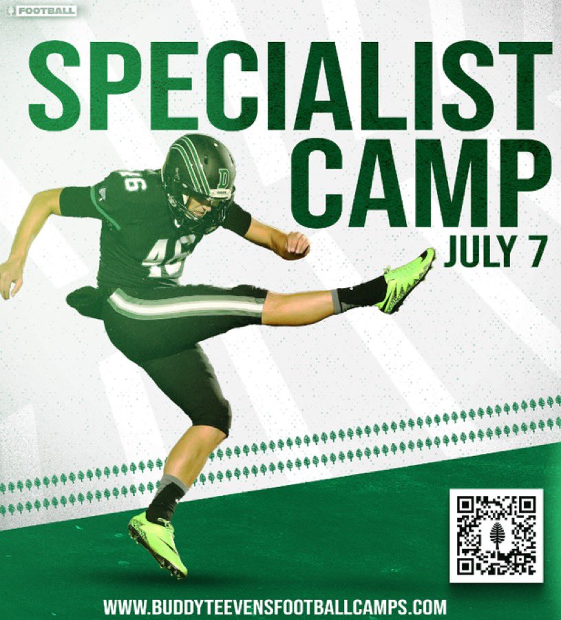 45alltimeseth's tweet photo. Grateful 🙏to be invited to Dartmouth Specialist camp @BTeevens @Coach_McCorkle @DartmouthFTBL @CoachVereen @blackmansachs https://t.co/cUEpBAQAQk