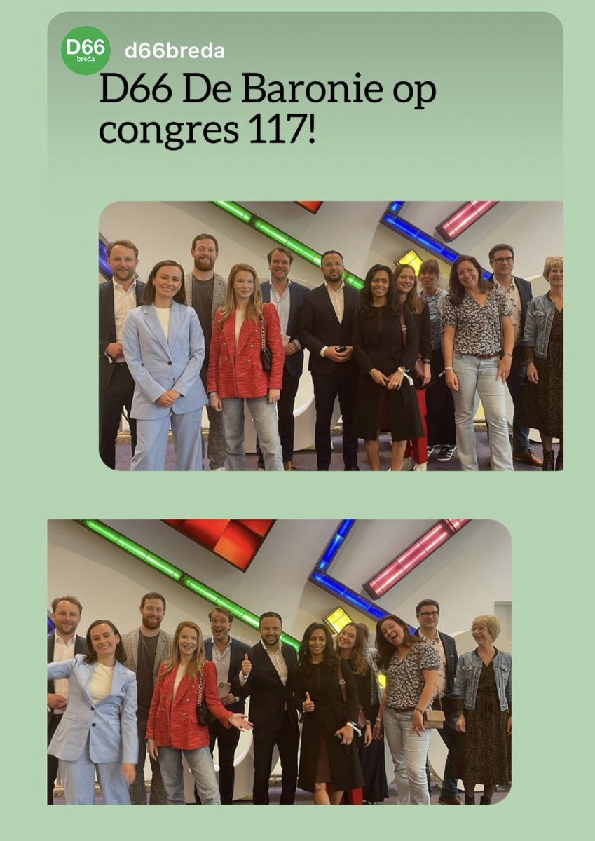 D66 De Baronie present op het Congres van de Vooruitgang! 

#D66 #D66Congres #CongresvandeVooruitgang <a href="/D66Breda/">D66 Breda</a> <a href="/D66DeBaronie/">D66 De Baronie</a> <a href="/D66Brabant/">D66 Brabant</a>
