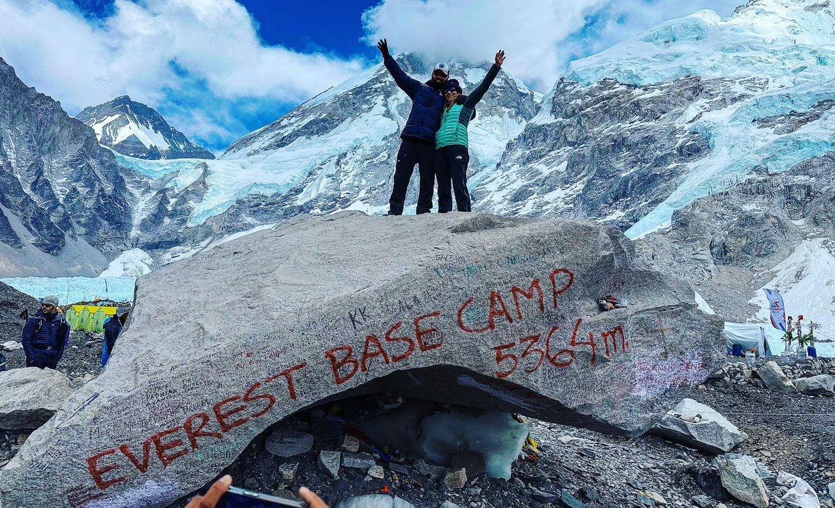 Today our director reached Mount Everest Base Camp. We can’t wait to have her back and hear all about her adventures. Well done @varley_daniela 👏👏🙌🙌