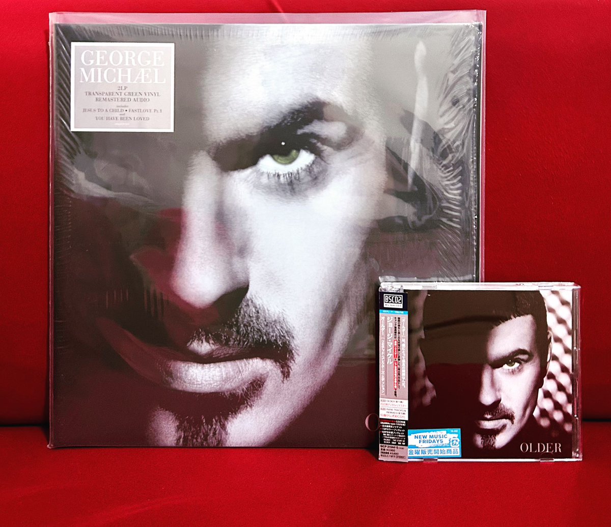 TCB_GP's tweet photo. 🎼 OLDER by @GeorgeMOfficial turns 27 today 🎵🎶 The 2022 Japanese reissue on #BlueSpec #compactdisc features a fuller countenance and detailed background, compared to the original release and 2022 #vinyl reissue from other regions 🎵🎶
#GeorgeMichael #vinylrecords #vinyladdict https://t.co/wSP0U7Jwna