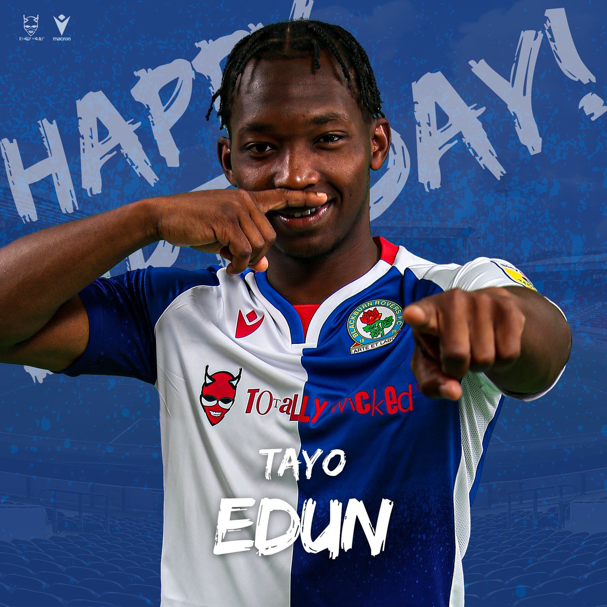 🎂 Happy birthday to @TayoEdun!

#Rovers 🔵⚪️