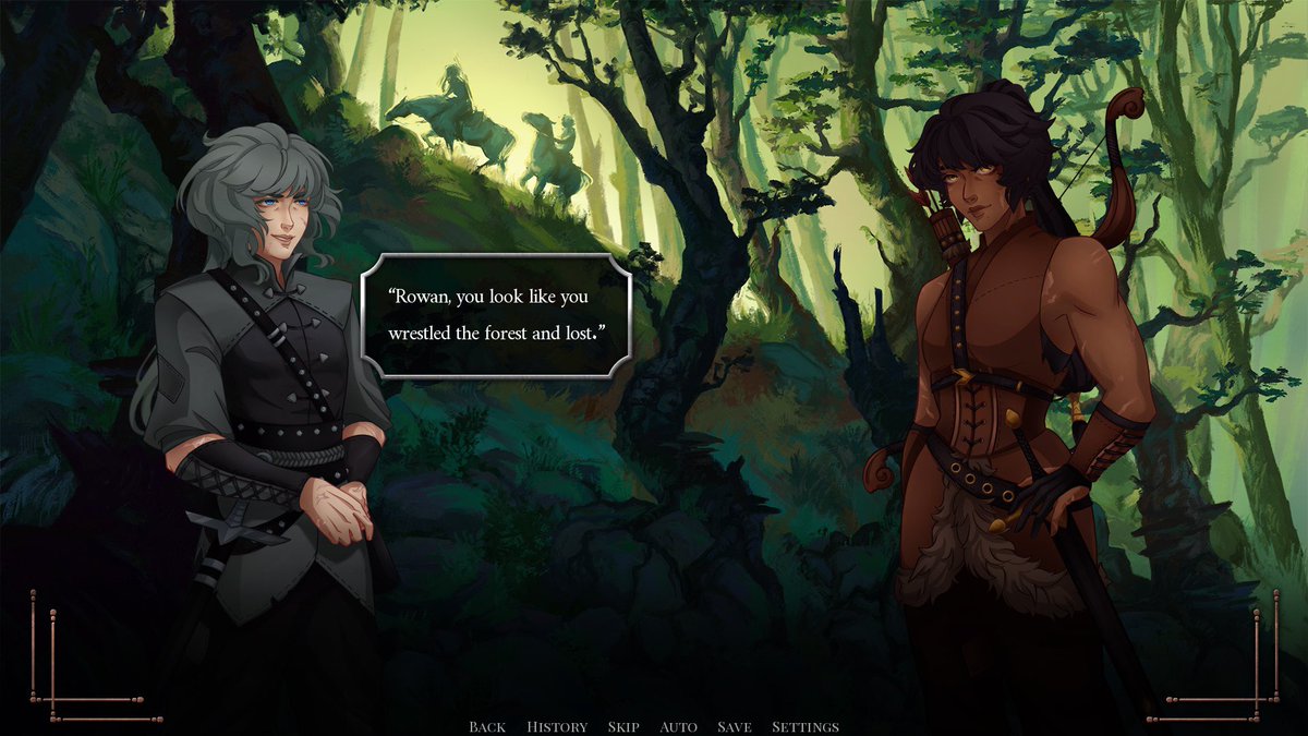 remaindervn's tweet photo. Trying out #screenshotsaturday ✨visual novel Our Winding Road needs some love ❤️ Play it at https://t.co/boYRZ1CcIp https://t.co/X0IGialcpP