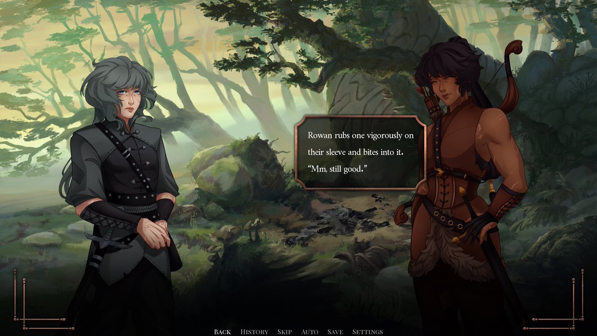 remaindervn's tweet photo. Trying out #screenshotsaturday ✨visual novel Our Winding Road needs some love ❤️ Play it at https://t.co/boYRZ1CcIp https://t.co/X0IGialcpP