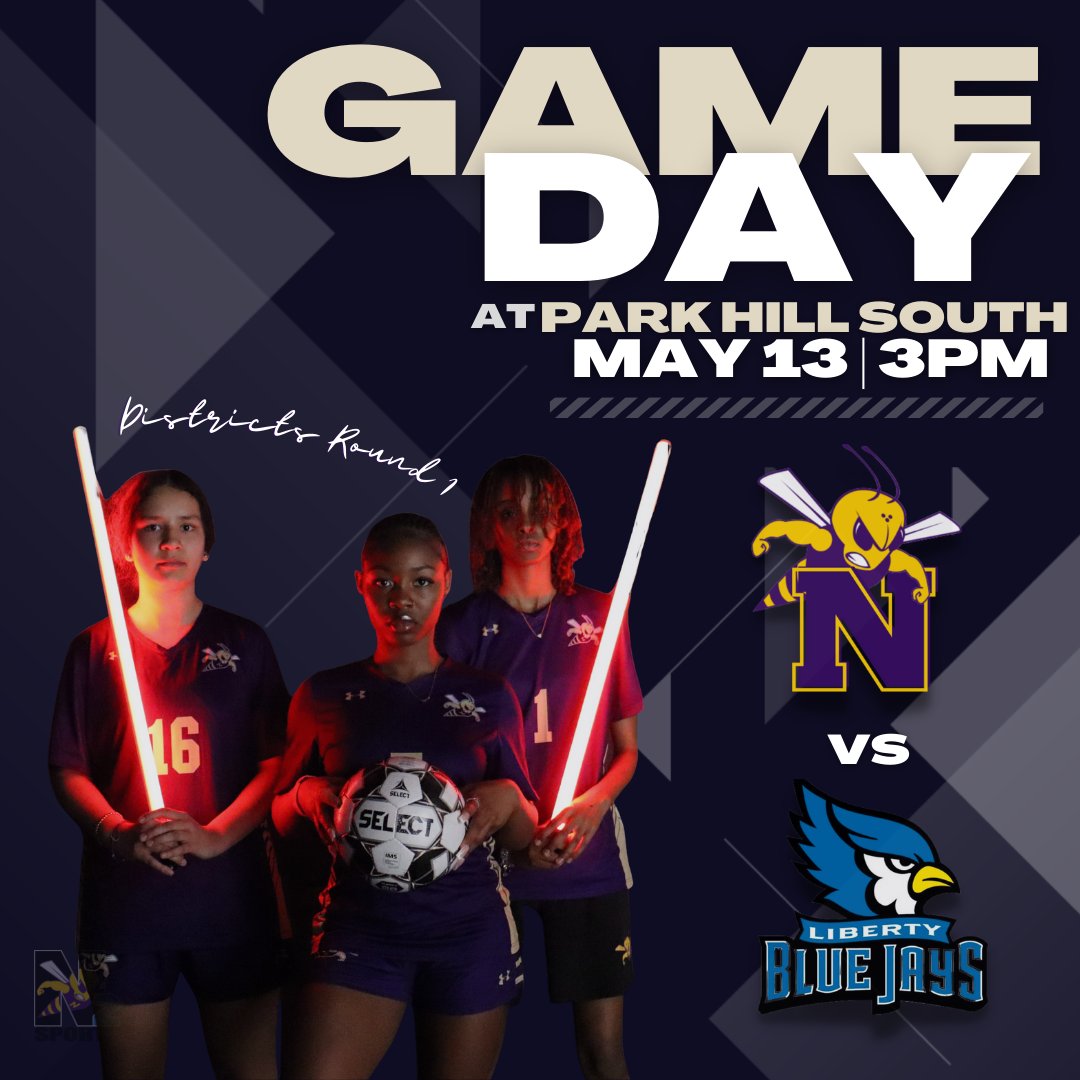 ⚽ District Round 1 ⚽
📌 Park Hill South
🆚 Liberty HS
⏰ 3pm 

<a href="/NorthtownNews/">Northtown News</a> <a href="/NKCwomensSoccer/">NKC Women's Soccer</a>