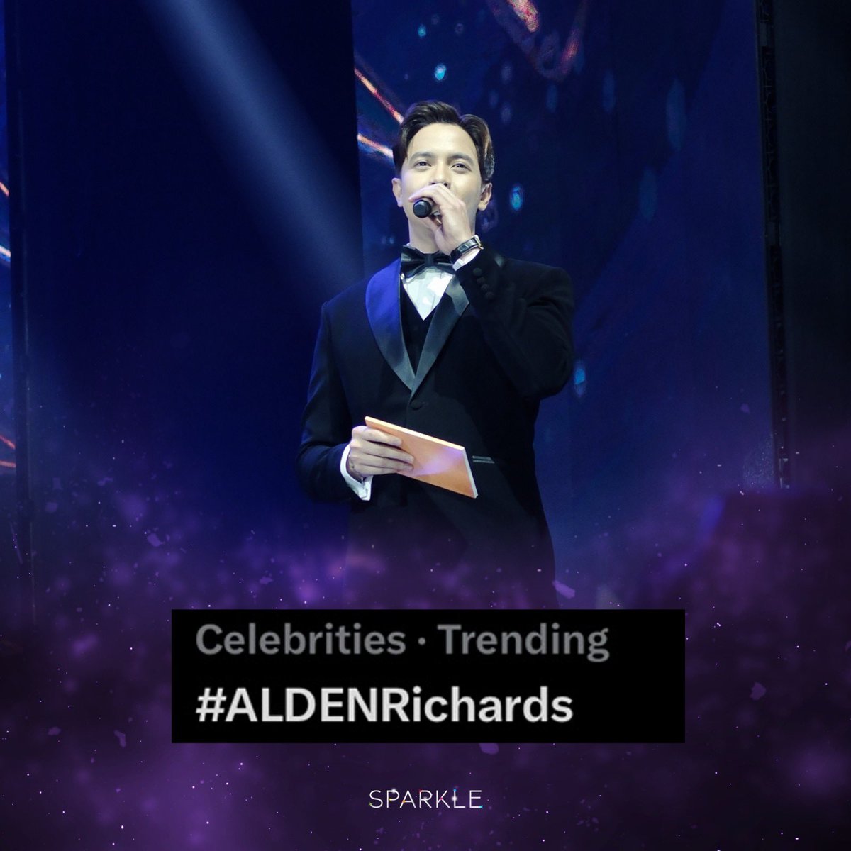 Alden Richards is also trending on Twitter as he hosted the much-awaited  #MissUniversePhilippines2023 Coronation Night. 

#AldenRichards #MissUniversePhilippines #MUPH #MUPH23TheCoronation