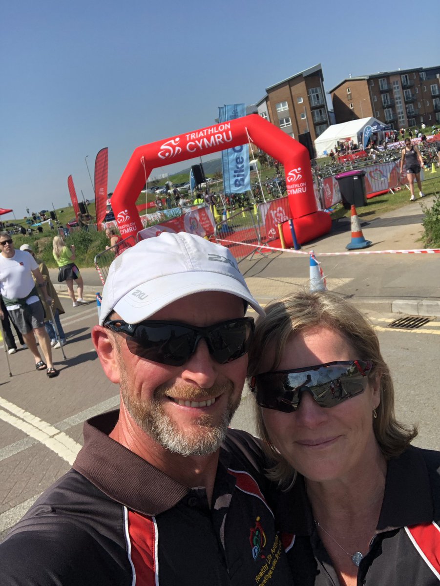 Half way through the 2nd day of Llanelli Multi-Sport Festival and still smiling <a href="/sharondan10/">Sharon</a> 

Truly immense racing by <a href="/BritTri/">British Triathlon</a> Youth , Juniors &amp; Seniors <a href="/sportcarms/">Chwaraeon a Hamdden Actif | Actif Sport & Leisure</a>
