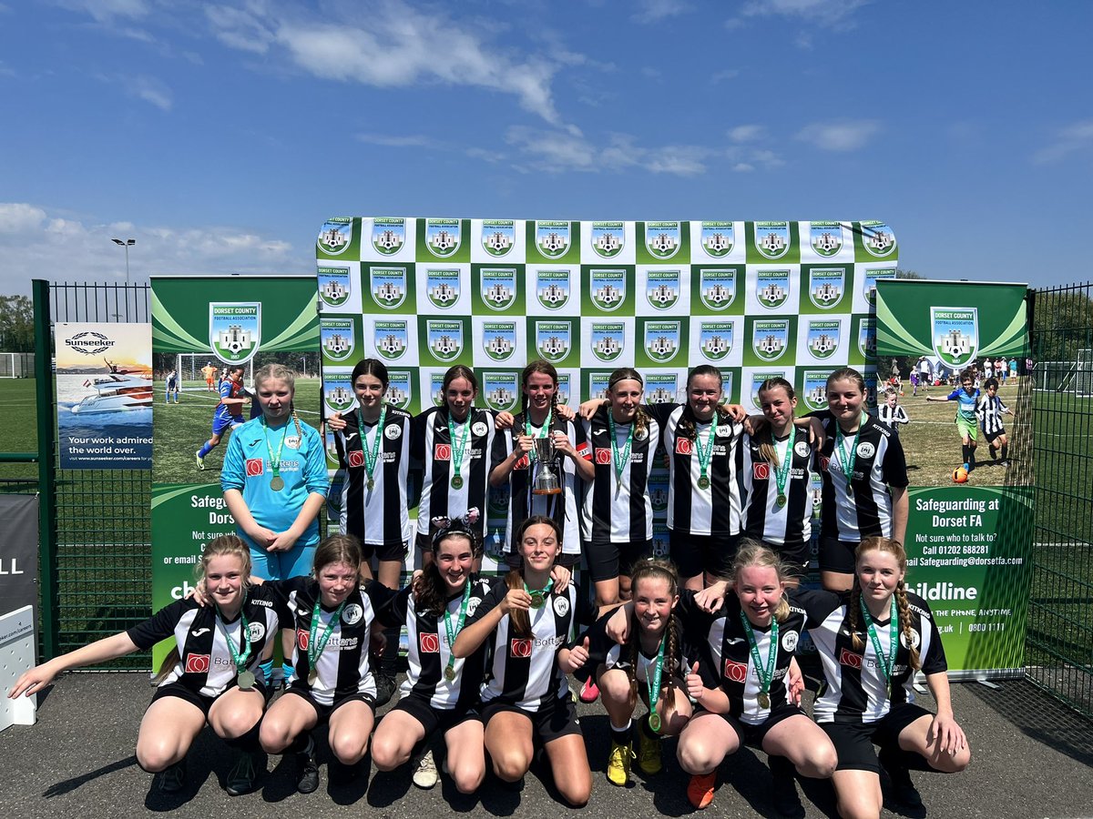 Congratulations <a href="/SherborneLFC/">Sherborne Town Ladies FC</a> who have won the Dorset Girls Under 14 Cup Final!

<a href="/SherborneLFC/">Sherborne Town Ladies FC</a> 5-0 <a href="/PooleTownYFC/">Poole Town Youth</a>