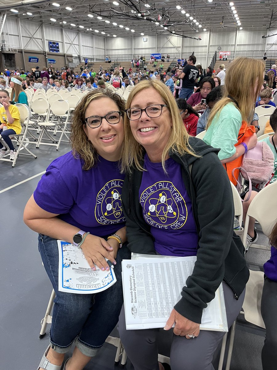JoanGrassi's tweet image. Go Team!  @VioletAllStars are representing today at The Macomb County Science Olympiad! #mylsps