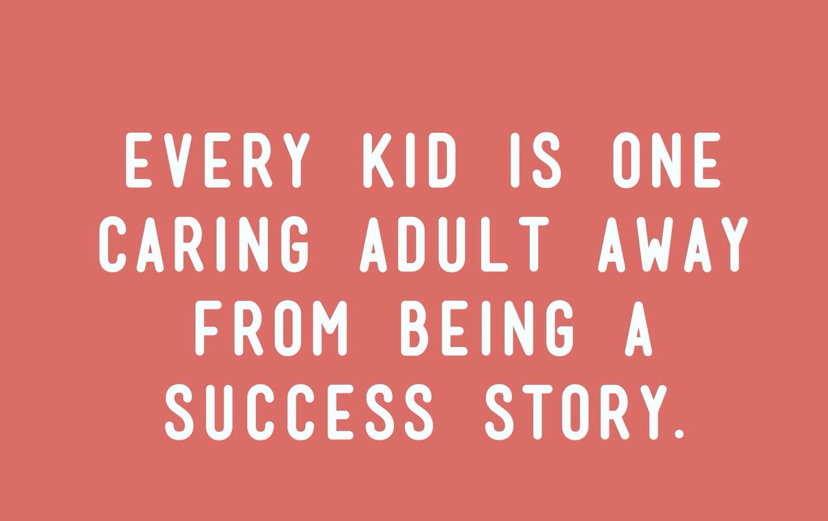 Every kid is one caring adult away from being a success story
#teacher #TeacherApprecationWeek #student #school #LeadershipMatters #teachertwitter #twitteredu #satchat #leadlap