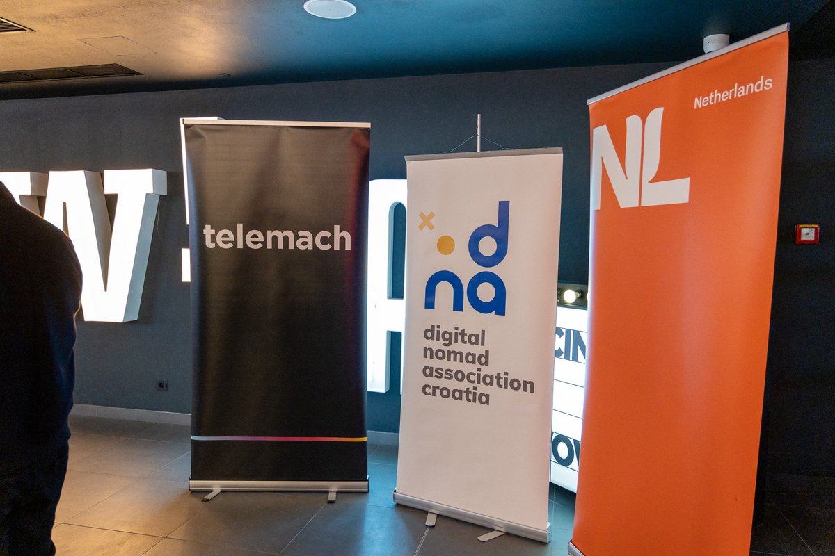 dnacroatia's tweet photo. Big thanks to @NLinCroatia, @TelemachHr, Saltwater Nomads, and all our amazing sponsors for making it possible! 🙌🏼✨ And a special shoutout to @Croatia_hr, @ELEKSSoftware, @intellias, @zagreb_tourist, Kaptol Boutique Cinema, and everyone who supported us. 🤗 https://t.co/rUgoR7huev