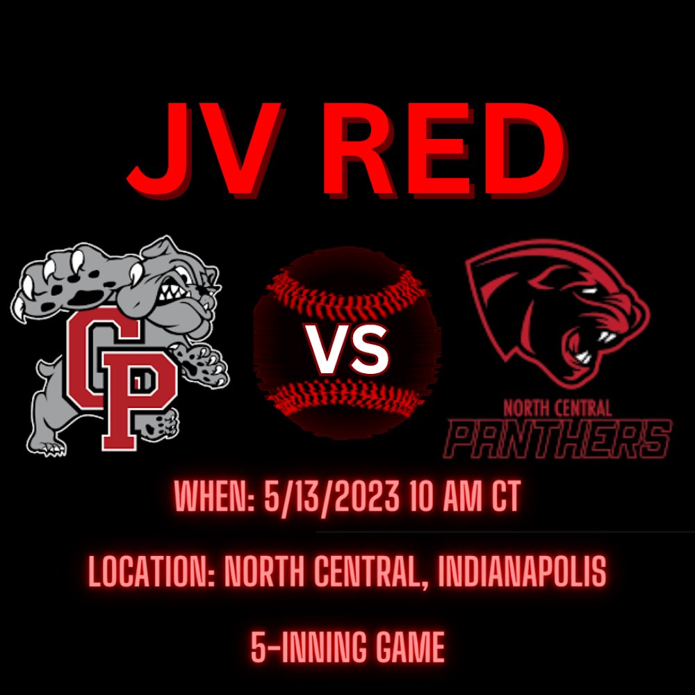 FreshMade_Editz's tweet photo. All teams of Crown Point Bulldogs’ baseball are traveling to #Indianapolis today for the North Central Invite to play 2 games. JV Red’s first game is against Noeth Central while the second game will be against #Plainsfield High School at 12 PM CT. https://t.co/Nbgwvqr9ah