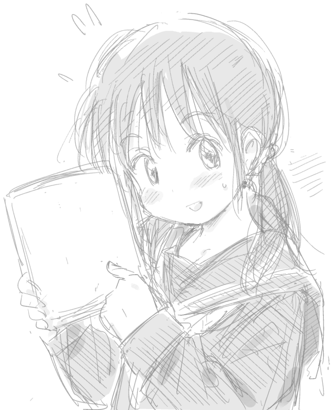 単行本発売カウントダウンに使った絵の「あと○日」を消したバージョン。(1/3) 