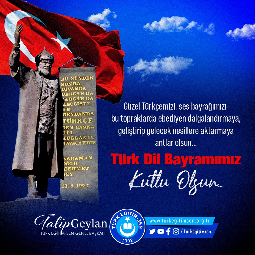 #TürkDilBayramıKutluOlsun