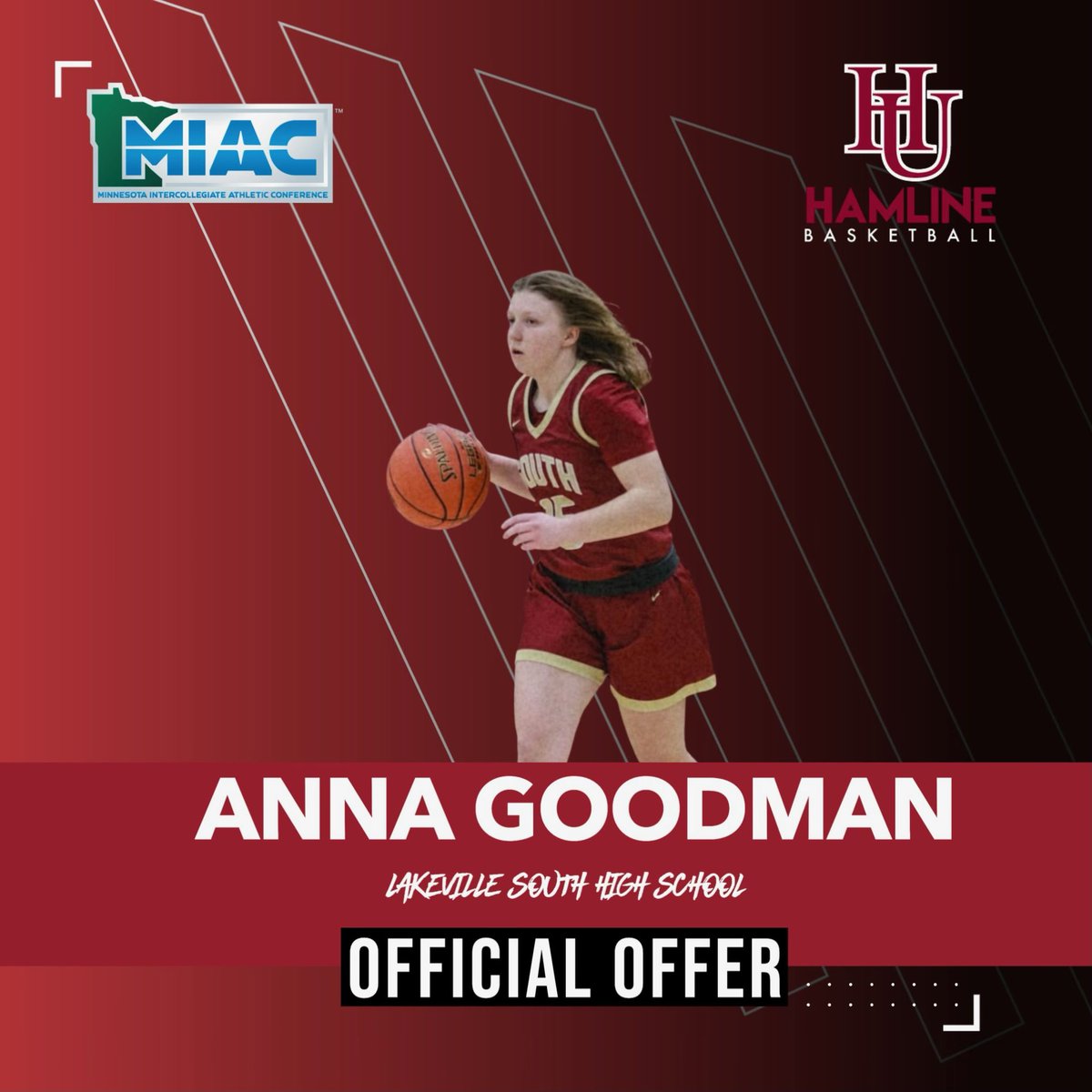 Anna Goodman (@annagoodman2024) on Twitter photo Excited to receive an offer to play basketball <a href="/HamlineWBB/">Hamline WBB</a>. Thank you @AlexFocke_ and <a href="/HUcoachjhersch/">Joshua Hersch</a> for the visit yesterday! Excited to receive an offer to play basketball <a href="/HamlineWBB/">Hamline WBB</a>. Thank you @AlexFocke_ and <a href="/HUcoachjhersch/">Joshua Hersch</a> for the visit yesterday!