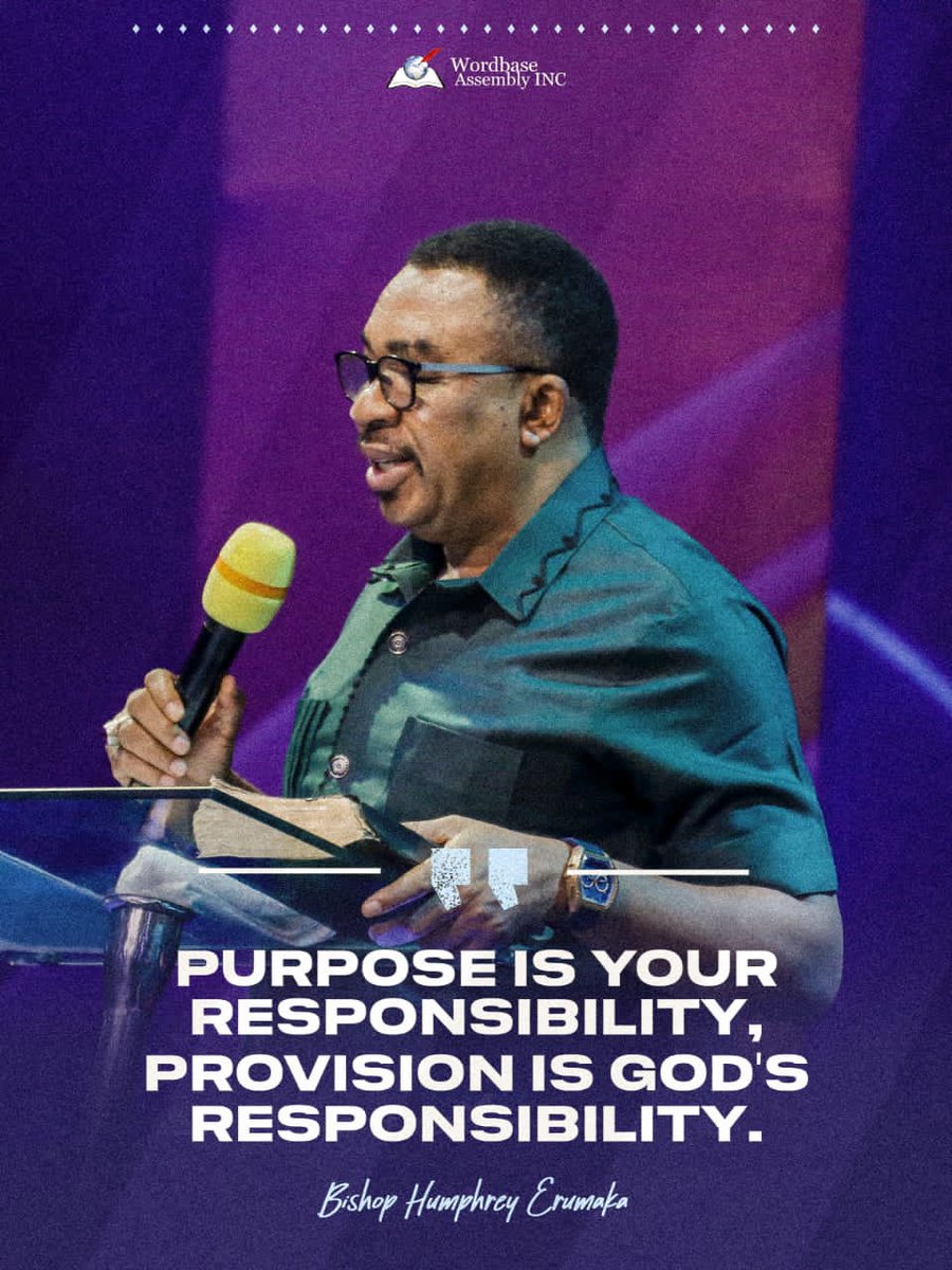 WordBaseHQ's tweet photo. Work diligently towards fulfilling your purpose here on Earth for your heavenly father will always provide all that you need.
-- Bishop Humphrey Erumaka --
#Gospel #scripturalquotes #wordbasehq #bishoperumaka https://t.co/e0slRj4cTi