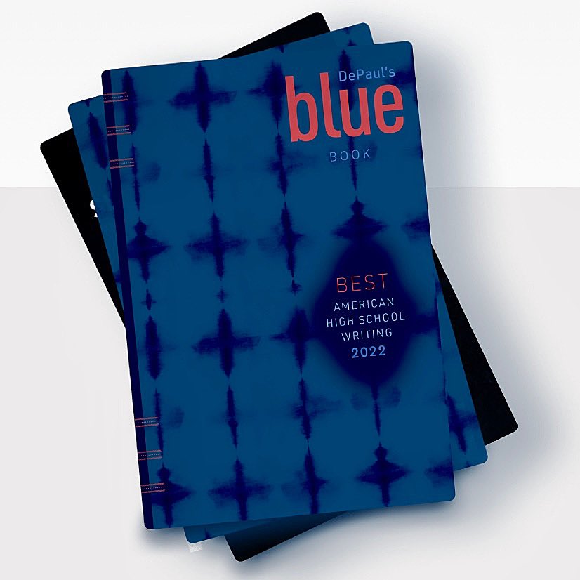 Congrats to Jorge Torres for being published in DePaul’s Blue Book: Best American High School Writing 2022 (blogs.depaul.edu/bluebook/digit…).

Congrats also to Finalists: Owen Dorweiler, Andrew Hall, Matthew Jamil, and Avery Krick.

Go Cubs! 🐯📝